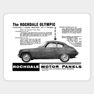 ROCHDALE OLYMPIC - advert Magnet